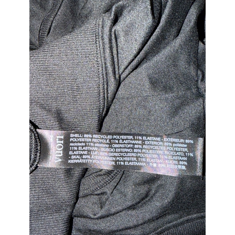 Vuori Halo Mini Full Zip Hoodie Black Womens Small VW2004 - Picture 6 of 6